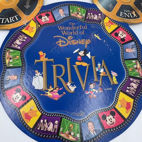 The Wonderful World of Disney Trivia Game 1997 - Picture 2 of 6